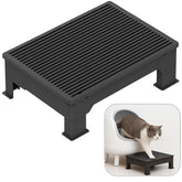 IQMaoGo cat litter box step ramp adjustable height for tailored cat access