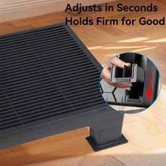 IQMaoGo cat litter box step ramp non-slip surface for secure footing