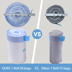 IQMaoGo double-pull design seals bags quickly for easy maintenance