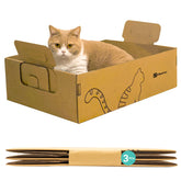 IRRESTRICO 3Pac foldable litter box folded for compact travel use