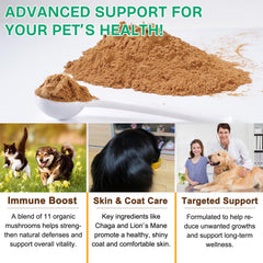 IRSRDOQU Lion's Mane and Reishi for brain and heart health