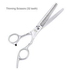 iSeaFly straight scissors deliver clean trimming for body and face with durable stainless steel.
