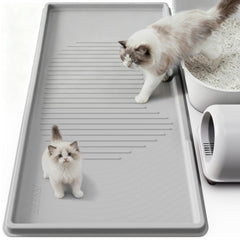 ISSEVE cat litter mat XXL full mat on floor for broad coverage and multi-cat use