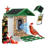 isYoung bird feeder camera 2.5K captures crisp footage for immersive bird watching.