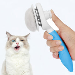 itPlus cat grooming brush ergonomic non-slip handle for comfortable sessions