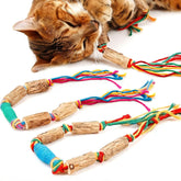 IUHKBH Silvervine Sticks 2PCS package—colorful ropes inviting play and gentle teething.