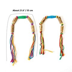 IUHKBH Silvervine Sticks feature colorful strings to spark hunting play and interactive chewing.