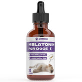 iVitamins Melatonin for Dogs liquid drops bottle for easy nightly dosing.
