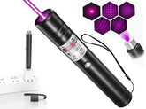 IVVTRYI Purple Laser Pen side view for indoor play and interactive training.