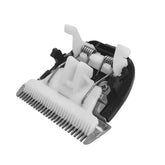 IWEEL replacement titanium and ceramic blade close-up for durable pet grooming cuts