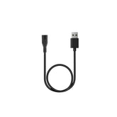 IWEEL USB charging cable powering foot file and clippers for on-the-go grooming.