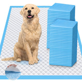 iweepet upgraded 4XL pad top view showing extra-large coverage for puppies and senior dogs