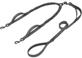 iYoShop Double Dog Leash enables two-dog walks with smooth control.