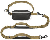 iYoShop Hands Free Dog Leash with zipper pouch for quick access during walks