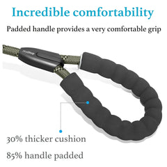 iYoShop padded handles provide comfortable grip and rope-burn protection.