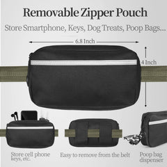 iYoShop dual padded handles provide comfortable grip for long walks.