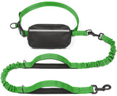 iYoShop hands-free leash with zipper pouch secures essentials during walks