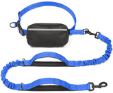 iYoShop hands-free leash with zipper pouch for secure essentials during walks
