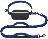 iYoShop hands free dog leash with zipper pouch keeps phone and keys secure during walks