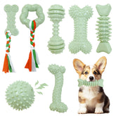 iYoway puppy toys 7-pack assortment for teething and dental massage