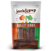 Jack&Pup gullet beef jerky package for a long-lasting canine chew