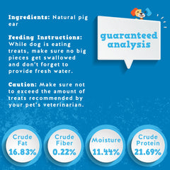 Jack&Pup one-ingredient dog chew image illustrating simple natural treat.