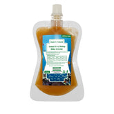 JADINGSFARM brine shrimp eggs bag showing natural nutrition for healthy aquarium fish.