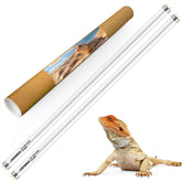 Jaenmsa UVB light bar 22in front view delivering even UVB for healthy reptile basking.