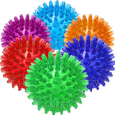 Jalousie dog toy set squeaky spiky balls for interactive play and training