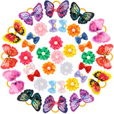 Janinka flower pearl-style dog hair bows add cute flair for daily walks.
