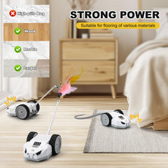 JANOFT toy attachments with feathers demonstrates versatile play options