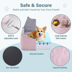 Jaoul memory foam elevated cushion demonstrates soft, supportive padding for pets