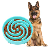 Cuenco lento JASGOOD para perro mediano con laberinto espiral para comer más despacio