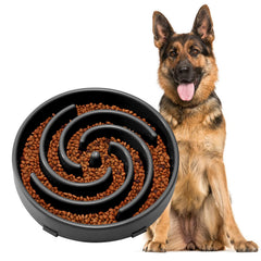 JASGOOD slow feeder bowl spiral maze design slows eating for safer meals