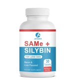 Jataoce Same + Silybin for Dogs bottle label, safety tested for pets.