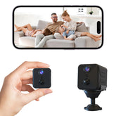 Javiscam 2025 mini camera with 4K imaging for crisp home surveillance