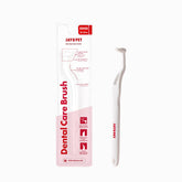 JAYU PET Dental Care Brush shows edge bristles and a micro round head for tartar removal