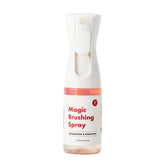 JAYU PET Magic Brushing Spray bottle closeup showing dual-layer formula for smooth grooming
