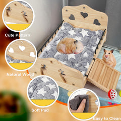 JAZUIHA bed assembly illustration highlights simple setup in minutes