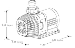 Jebao Jecob EP3500 setup in sump or hydroponics for flexibility