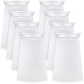 Jecery aquarium filter socks with a 4in ring trap debris for cleaner water.