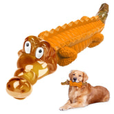 Jeefome juguete agresivo para perros agresivos en forma de cocodrilo, ideal para masticar