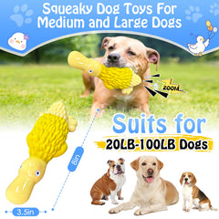 Jeefome squeaky toy bite-action image signals engaging play and mental stimulation