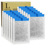 Jeekocaso 12-pack replacement cartridges aligned with Whisper compatibility for versatile use and visibility.