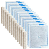 Jeekocaso filter cartridge pack ready for multi-tank filtration.