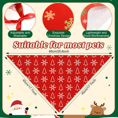 Jeere 200pcs dog bandana pack offers ample festive options for multiple pets