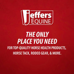 Jeffers Equine Sheath Cleaner aloe-essence shot emphasizing soothing cleanse during grooming