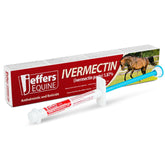 Jeffers ivermectin gel apple-flavored paste tube for easy horse dosing.