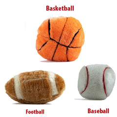 Jeffers 8-inch football toy fits puppies’ mouths for gentle, engaging play.