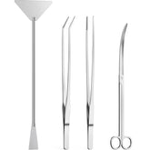 Jeimier aquascaping straight tweezers for precise plant placement in small tanks
